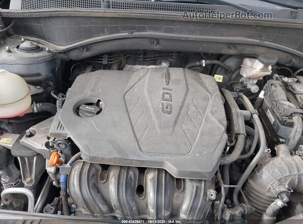 5NMS24AJ9MH320585 2021 HYUNDAI SANTA FE Black Вид ззаду