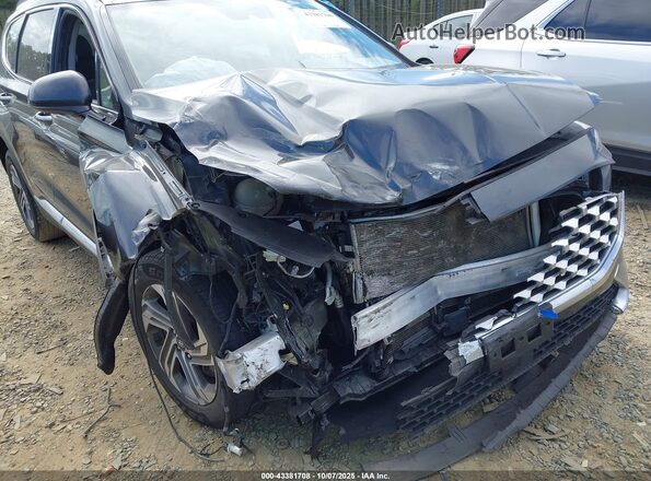 5NMS24AJXMH355572 2021 HYUNDAI SANTA FE Серый Вид спереди