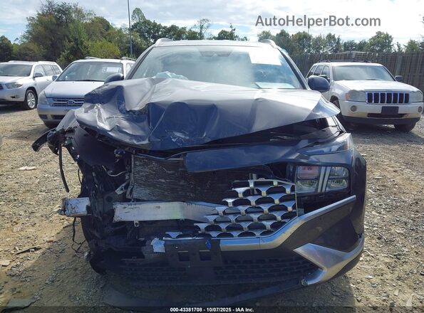 5NMS24AJXMH355572 2021 HYUNDAI SANTA FE Серый Вид щитка приборов