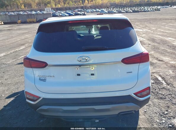 5NMS2CAD0LH137336 2020 HYUNDAI SANTA FE Белый 
