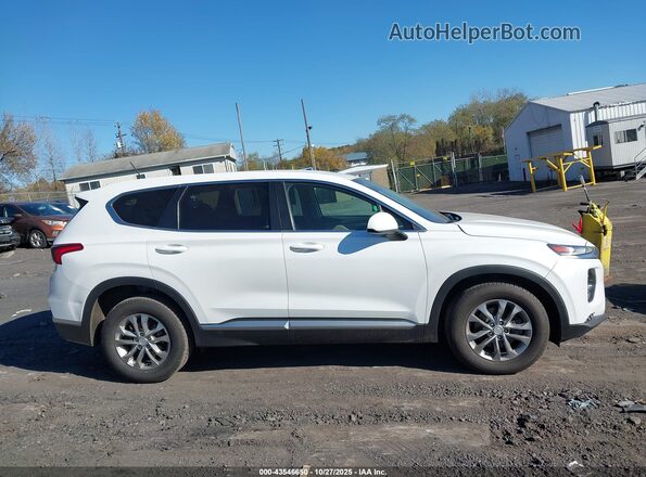 5NMS2CAD0LH137336 2020 HYUNDAI SANTA FE Белый Вид задней части салона