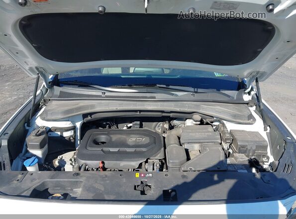 5NMS2CAD0LH137336 2020 HYUNDAI SANTA FE Белый Вид сзади