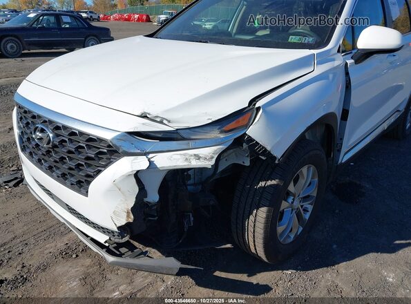 5NMS2CAD0LH137336 2020 HYUNDAI SANTA FE Белый Вид спереди
