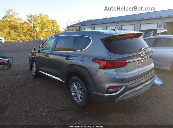 5NMS2CAD1LH176095 2020 HYUNDAI SANTA FE Gray Rear left
