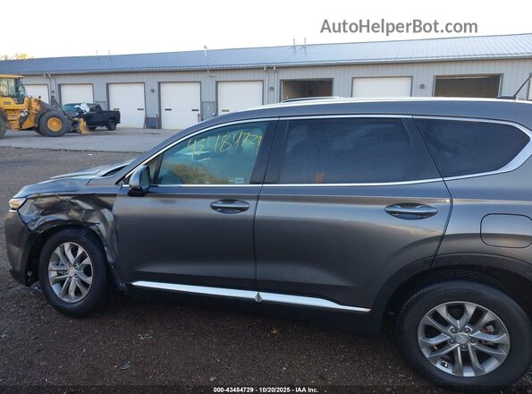 5NMS2CAD1LH176095 2020 HYUNDAI SANTA FE Gray 360 interior view