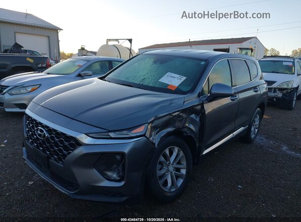 5NMS2CAD1LH176095 2020 HYUNDAI SANTA FE Gray Front left