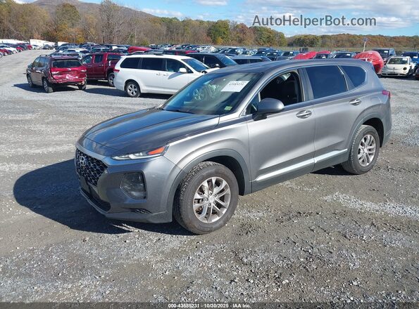 5NMS2CAD3LH177958 2020 HYUNDAI SANTA FE Silver Առջևի ձախ երեք քառորդ տեսարան