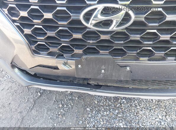 5NMS2CAD3LH177958 2020 HYUNDAI SANTA FE Silver Դիմացի տեսք