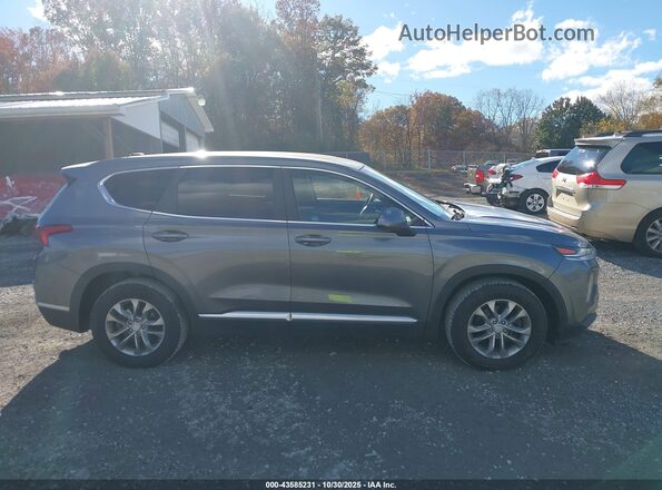 5NMS2CAD3LH177958 2020 HYUNDAI SANTA FE Silver Սալոնի 360 աստիճան տեսք