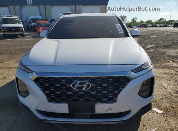 5NMS2CAD3LH284282 2020 HYUNDAI SANTA Белый Вид спереди