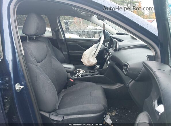 5NMS2CAD7LH264262 2020 HYUNDAI SANTA FE Dark Blue Front interior view