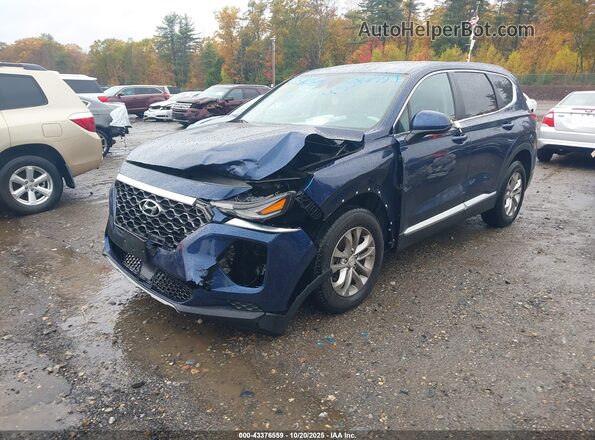 5NMS2CAD7LH264262 2020 HYUNDAI SANTA FE Dark Blue Front left