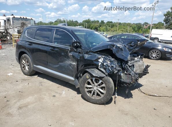 5NMS2CAD8LH145197 2020 HYUNDAI SANTA Black Delantero derecho