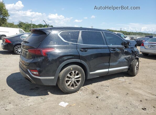 5NMS2CAD8LH145197 2020 HYUNDAI SANTA Black Trasero derecho