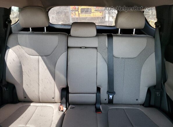 5NMS2CAD8LH145197 2020 HYUNDAI SANTA Black Vista de los asientos traseros