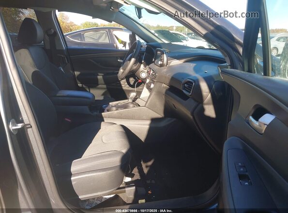 5NMS2CAD8LH242822 2020 HYUNDAI SANTA FE Gray Вид салону спереду