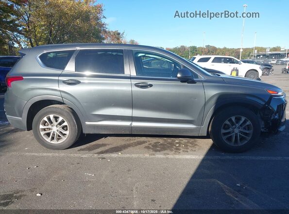 5NMS2CAD8LH242822 2020 HYUNDAI SANTA FE Gray Вид задньої частини салону