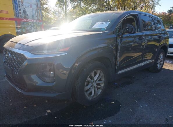 5NMS2CAD8LH242822 2020 HYUNDAI SANTA FE Gray Передня ліва чверть