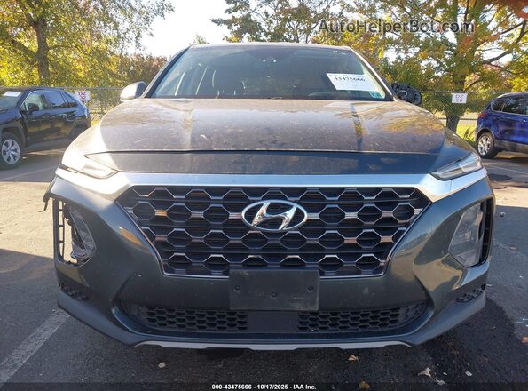 5NMS2CAD8LH242822 2020 HYUNDAI SANTA FE Gray Вид щитка приладів