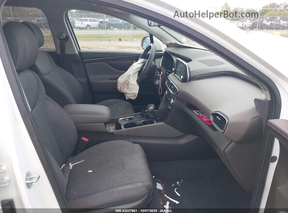 5NMS2CAD9LH231425 2020 HYUNDAI SANTA FE White Front interior view