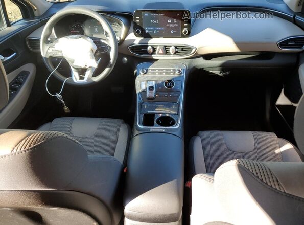 5NMS2DAJ1MH309998 2021 HYUNDAI SANTA Black Вид панелі приладів