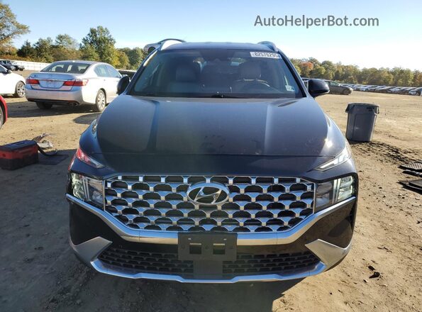 5NMS2DAJ1MH309998 2021 HYUNDAI SANTA Black Вид спереду