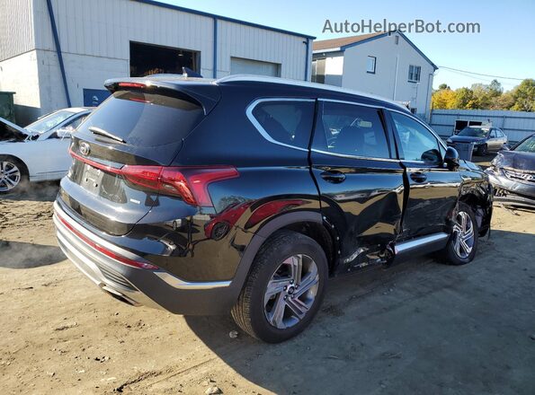 5NMS2DAJ1MH309998 2021 HYUNDAI SANTA Black Задня права чверть