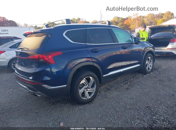 5NMS2DAJ4NH458097 2022 HYUNDAI SANTA FE Blue Rear right