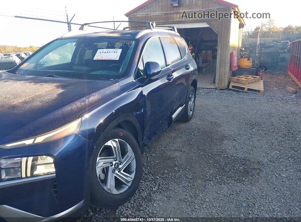 5NMS2DAJ4NH458097 2022 HYUNDAI SANTA FE Blue Front view