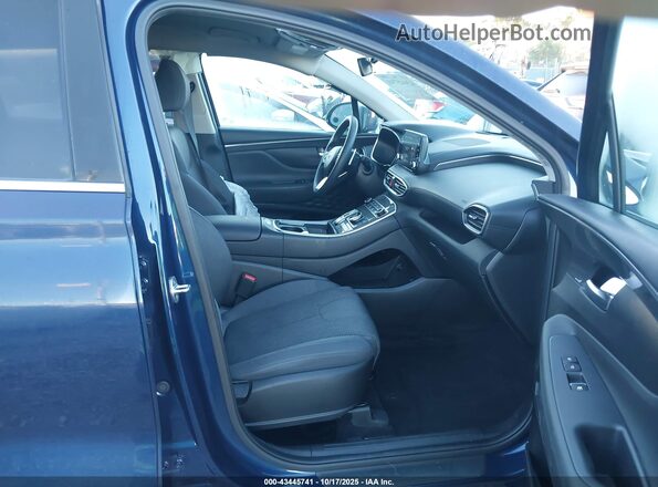 5NMS2DAJ4NH458097 2022 HYUNDAI SANTA FE Blue Front interior view