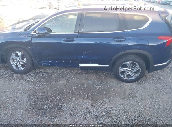 5NMS2DAJ4NH458097 2022 HYUNDAI SANTA FE Blue 360 interior view