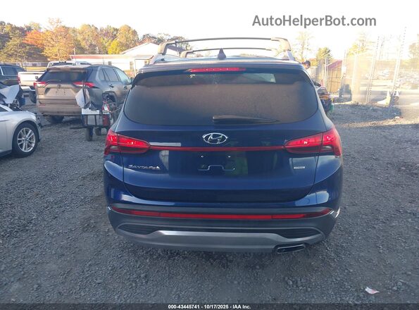5NMS2DAJ4NH458097 2022 HYUNDAI SANTA FE Blue 