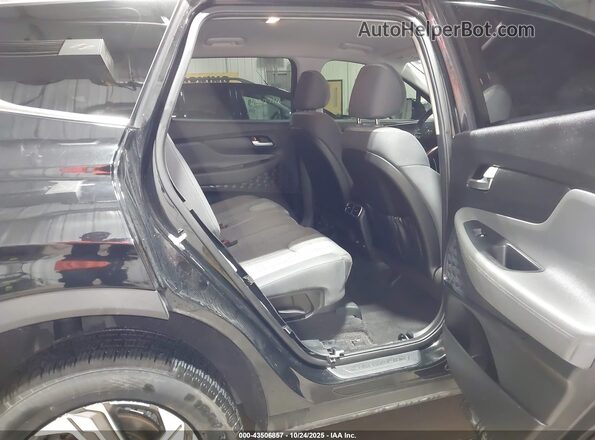 5NMS2DAJ5NH466287 2022 HYUNDAI SANTA FE Black Вид наклейки з VIN-кодом