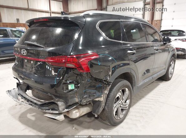 5NMS2DAJ6PH586442 2023 HYUNDAI SANTA FE Black Widok z przodu