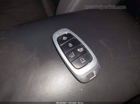 5NMS2DAJ6PH586442 2023 HYUNDAI SANTA FE Black Widok deski rozdzielczej