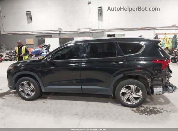 5NMS2DAJ6PH586442 2023 HYUNDAI SANTA FE Black Widok wnętrza 360 stopni
