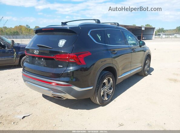 5NMS2DAJ9MH325043 2021 HYUNDAI SANTA FE Black Հետևի աջ