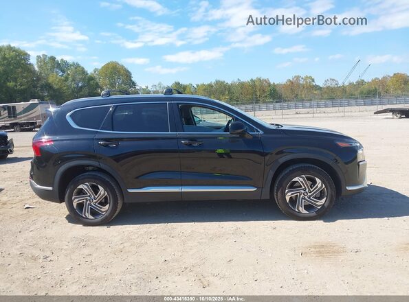 5NMS2DAJ9MH325043 2021 HYUNDAI SANTA FE Black Սալոնի հետևի տեսք