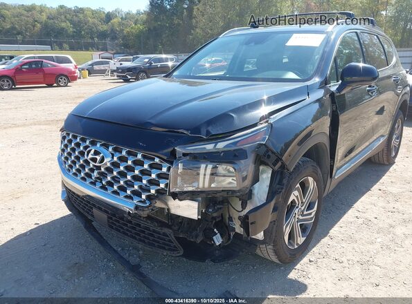 5NMS2DAJ9MH325043 2021 HYUNDAI SANTA FE Black Դիմացի տեսք