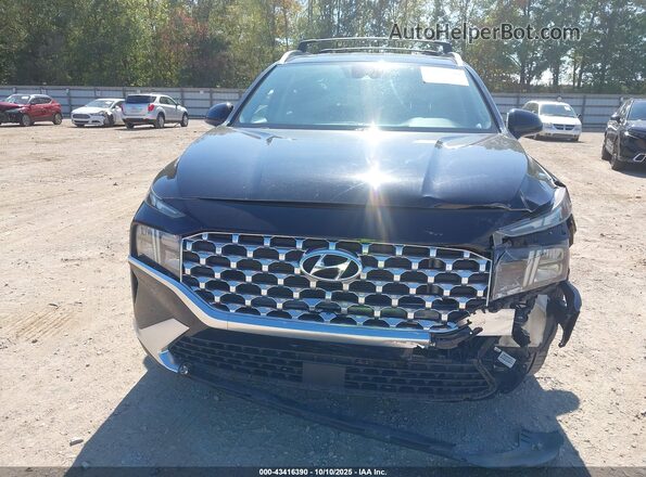 5NMS2DAJ9MH325043 2021 HYUNDAI SANTA FE Black Սարքավորումների վահանակի տեսք