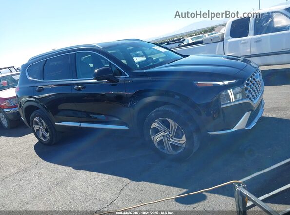 5NMS2DAJ9NH427993 2022 HYUNDAI SANTA FE Black Vista interior trasera