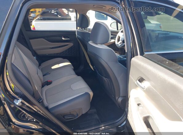 5NMS2DAJ9NH427993 2022 HYUNDAI SANTA FE Black Vista de la etiqueta del VIN