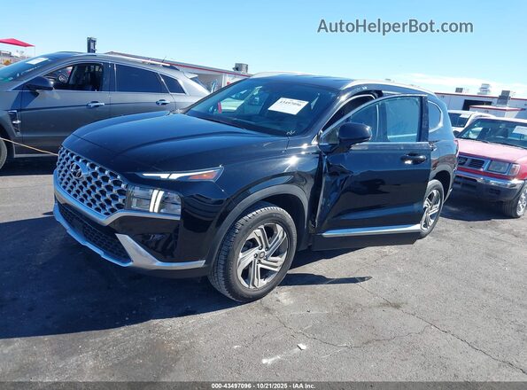 5NMS2DAJ9NH427993 2022 HYUNDAI SANTA FE Black Vista interior de 360 grados