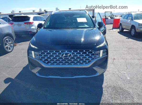 5NMS2DAJ9NH427993 2022 HYUNDAI SANTA FE Black Vista del cuadro de instrumentos