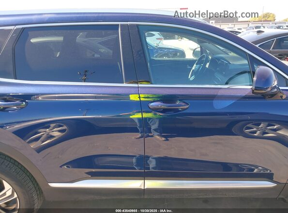 5NMS2DAJ9NH468429 2022 HYUNDAI SANTA FE Blue სალონის 360-გრადუსიანი ხედი