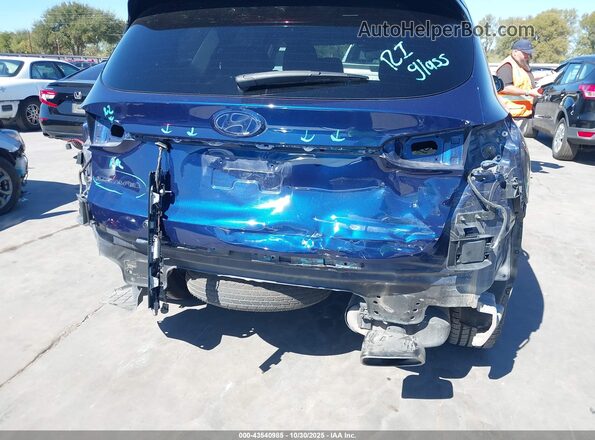 5NMS2DAJ9NH468429 2022 HYUNDAI SANTA FE Blue წინა ხედი
