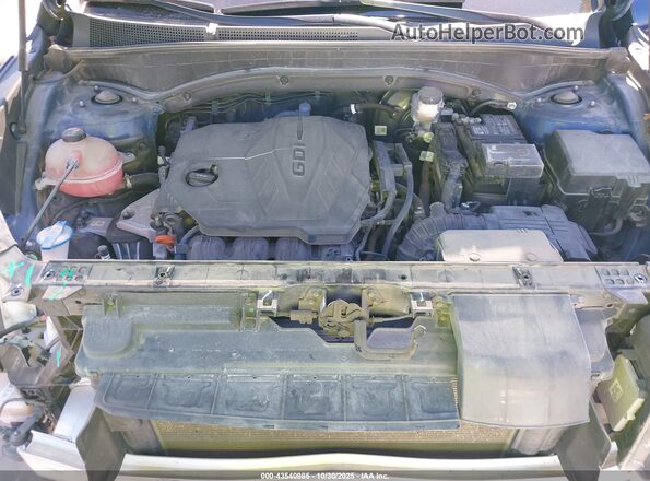 5NMS2DAJ9NH468429 2022 HYUNDAI SANTA FE Blue უკანა ხედი