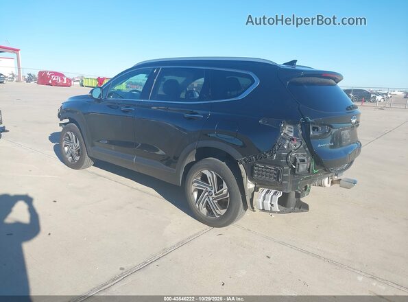 5NMS2DAJ9PH515204 2023 HYUNDAI SANTA FE Black Trasero izquierdo