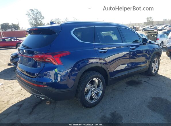 5NMS2DAJXPH541956 2023 HYUNDAI SANTA FE Blue Tył prawy