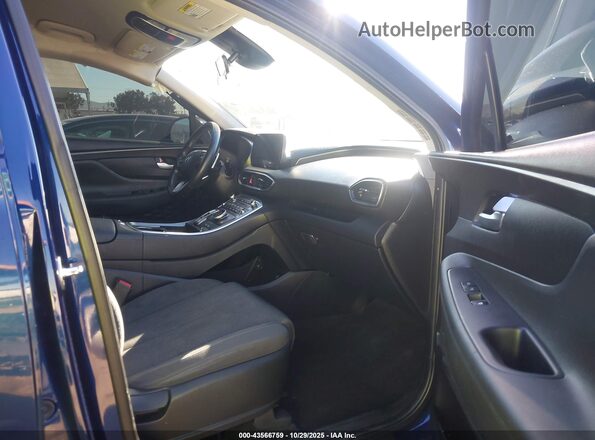 5NMS2DAJXPH541956 2023 HYUNDAI SANTA FE Blue Widok wnętrza z przodu